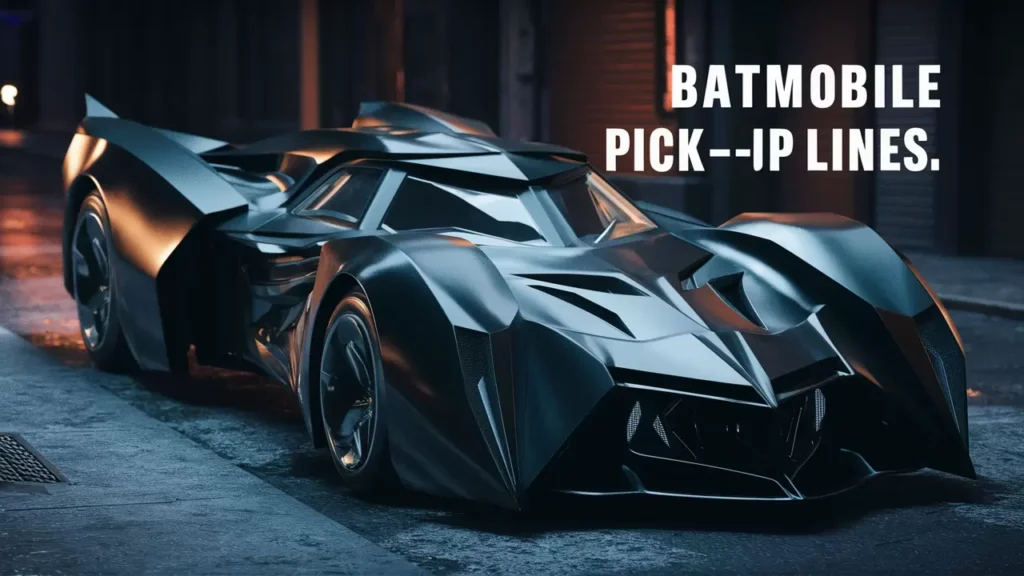 Batmobile Pick-Up Lines