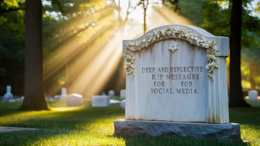  Deep and Reflective RIP Messages for Social Media