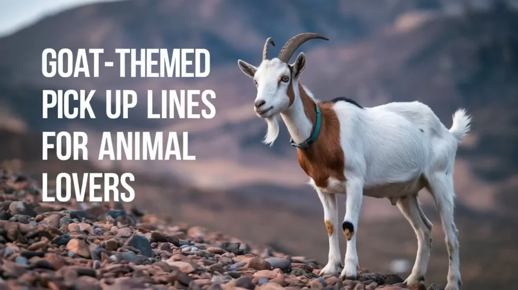 Goat-Themed Pick Up Lines for Animal Lovers