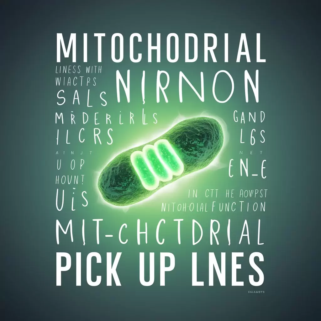 Mitochondrial Function Pick Up Lines