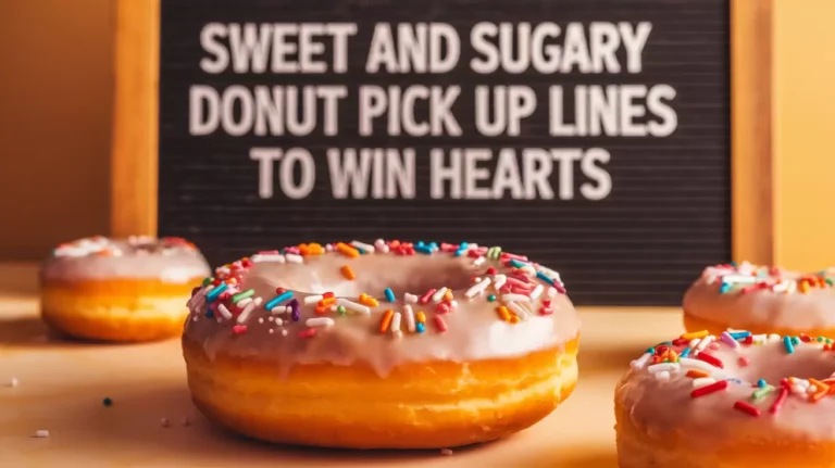 Sweet and Sugary Donut Pick Up Lines to Win Hearts