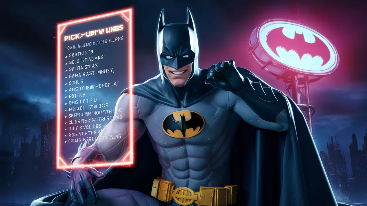 Top Batman Pick Up Lines That Are Gotham-Worthy