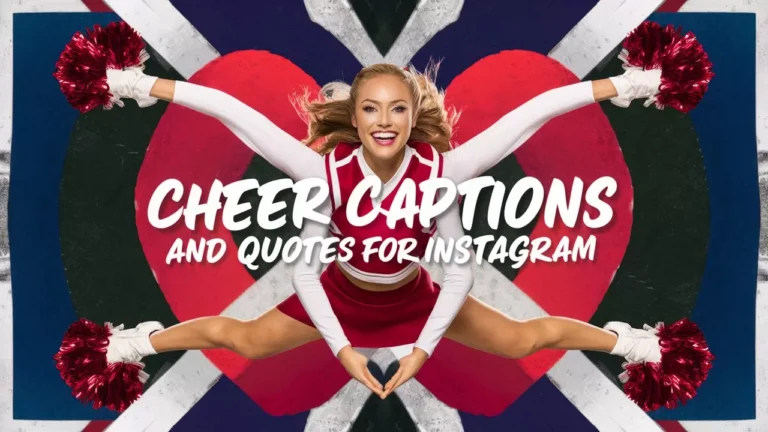 Cheer Captions And Quotes For Instagram