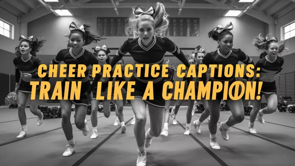  Cheer Practice Captions: Train Like a Champion!