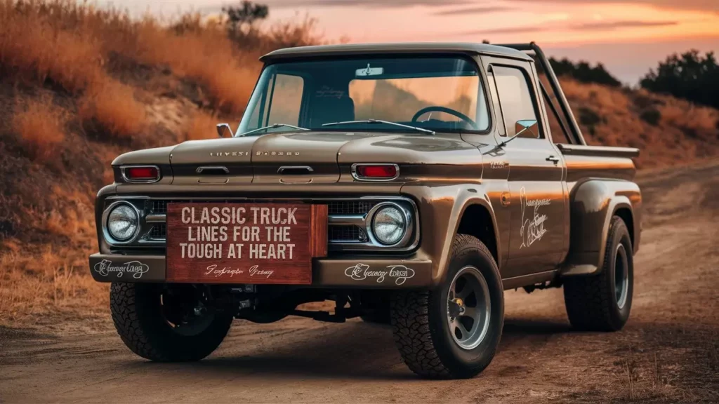  Classic Truck Pick-Up Lines for the Tough at Heart