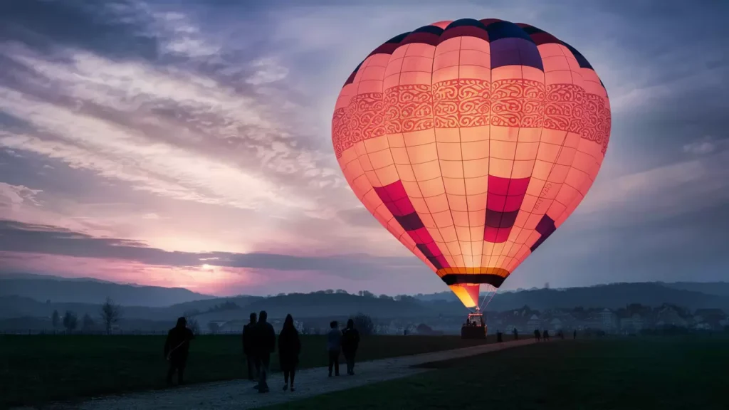  Dreamy Hot Air Balloon Captions  