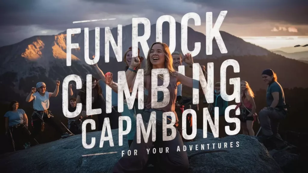 Fun Rock Climbing Captions for Your Adventures