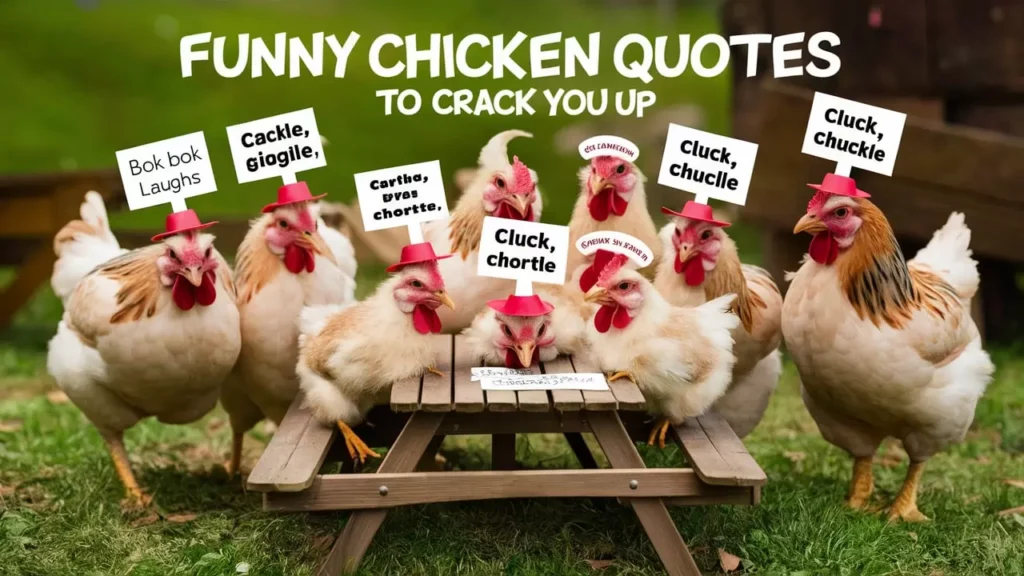 Funny Chicken Quotes To Crack You Up