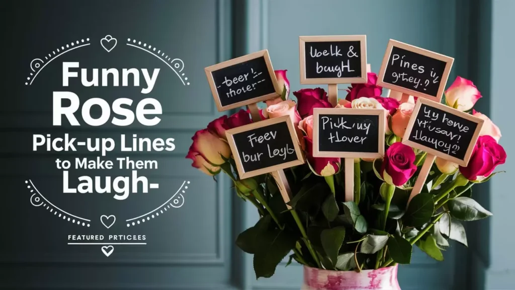  Funny Rose Pick-Up Lines to Make Them Laugh