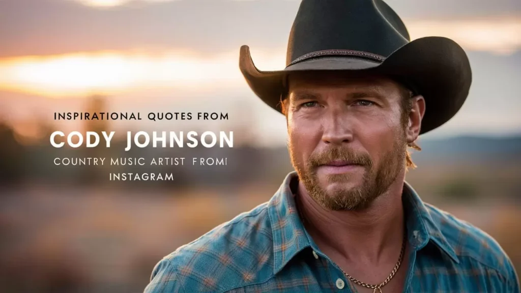  Inspirational Cody Johnson Quotes for Instagram 