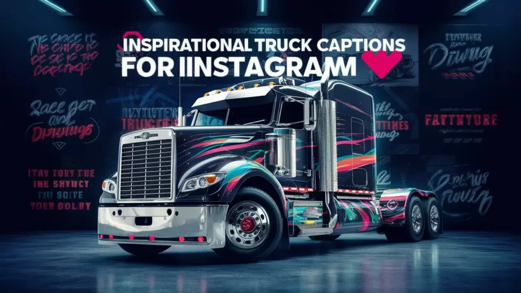 Inspirational Truck Captions for Instagram