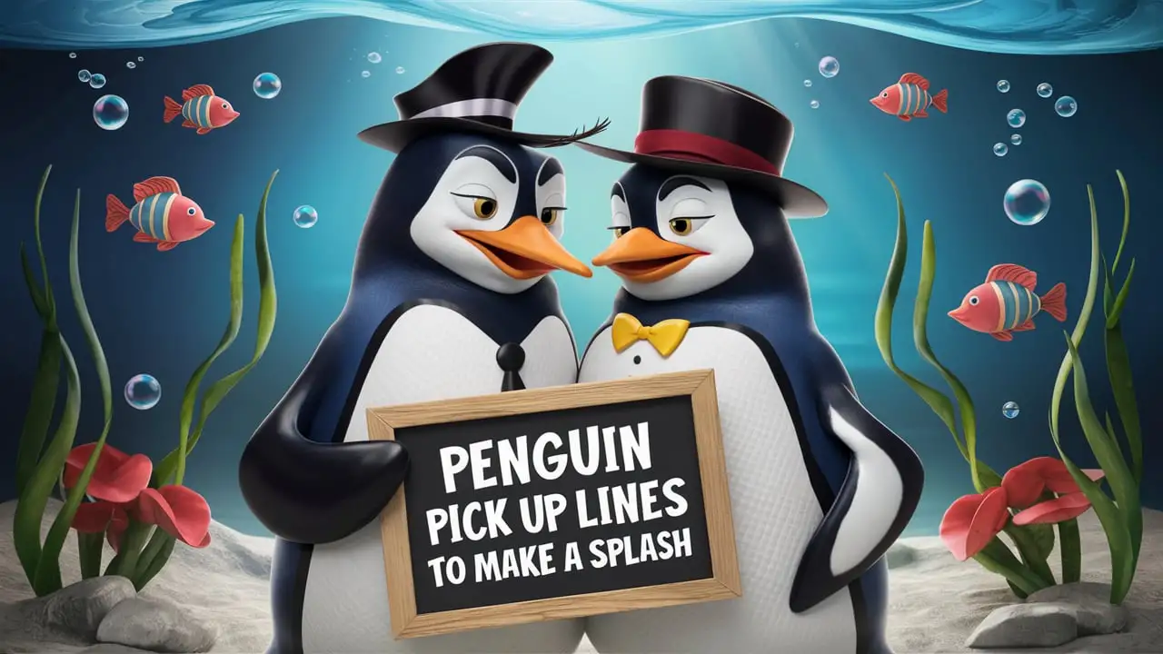 Penguin Pick Up Lines to Make a Splash