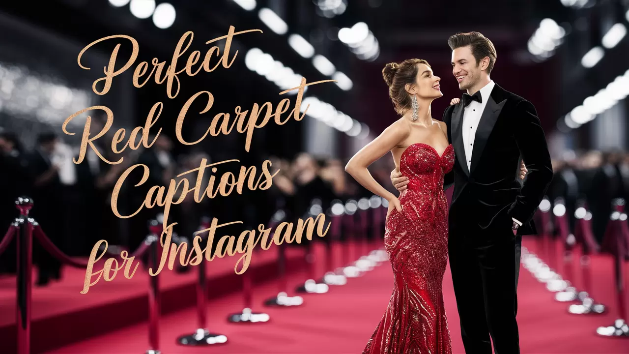 Perfect Red Carpet Captions for Instagram