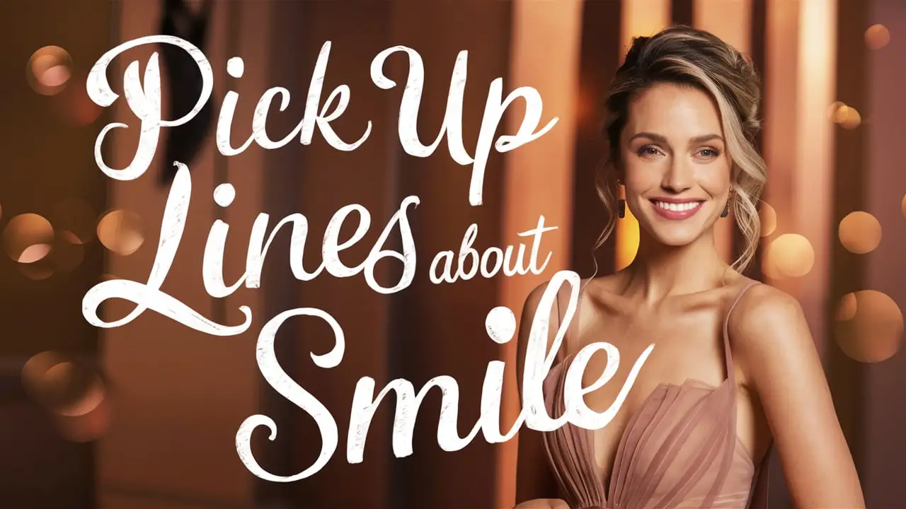 Pick Up Lines About Smile