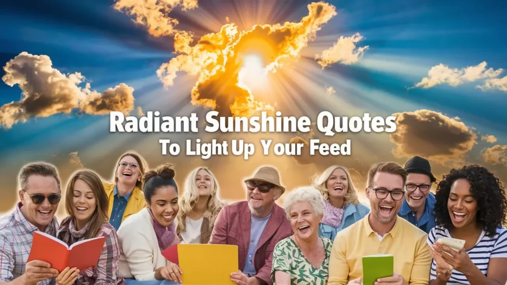  Radiant Sunshine Quotes to Light Up Your Feed 