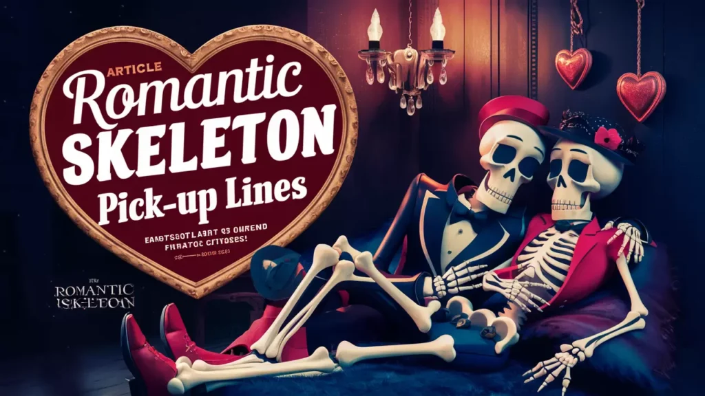 Romantic Skeleton Pick-Up Lines