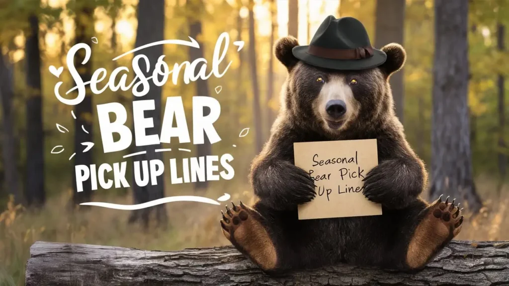 Seasonal Bear Pick Up Lines