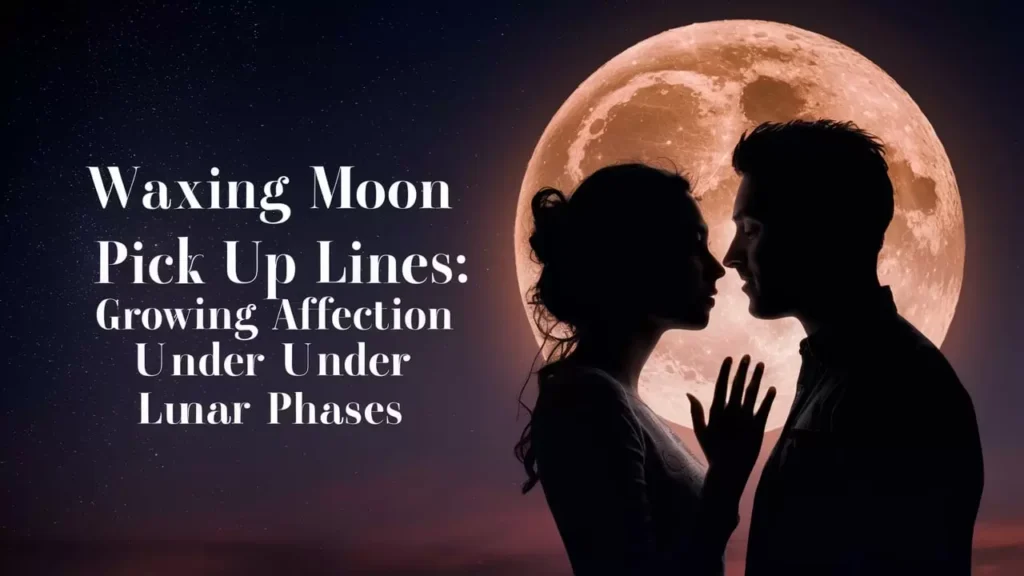  Waxing Moon Pick Up Lines: Growing Affection Under Lunar Phases