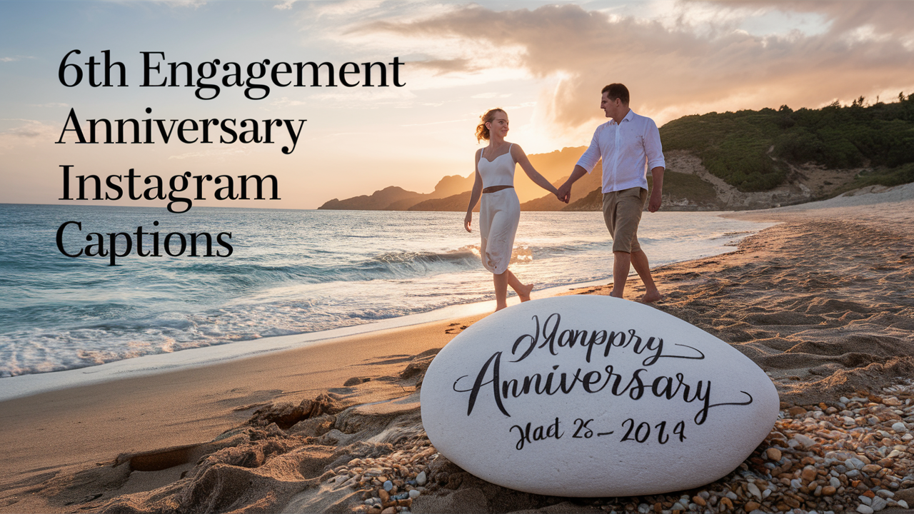 6th Engagement Anniversary Instagram Captions