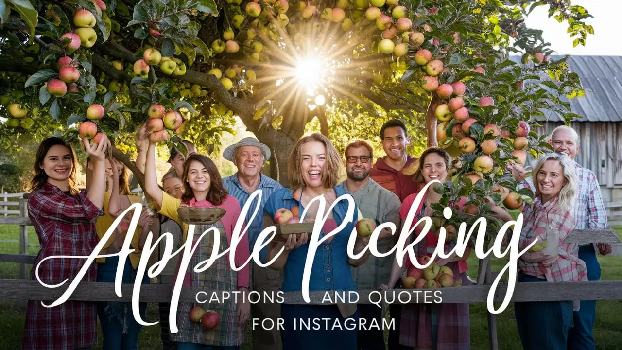 Apple Picking Captions and Quotes for Instagram