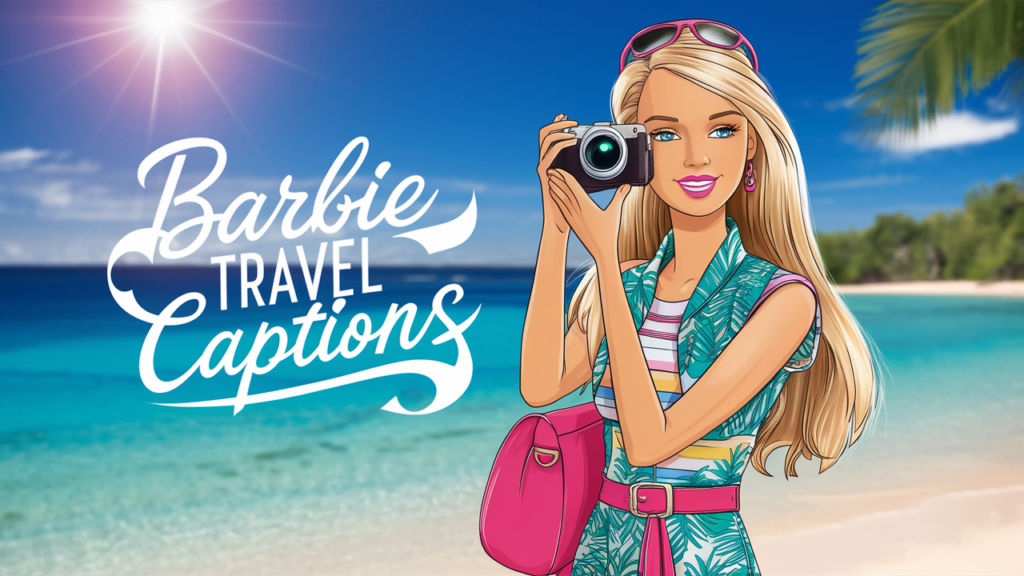 Barbie Travel Captions