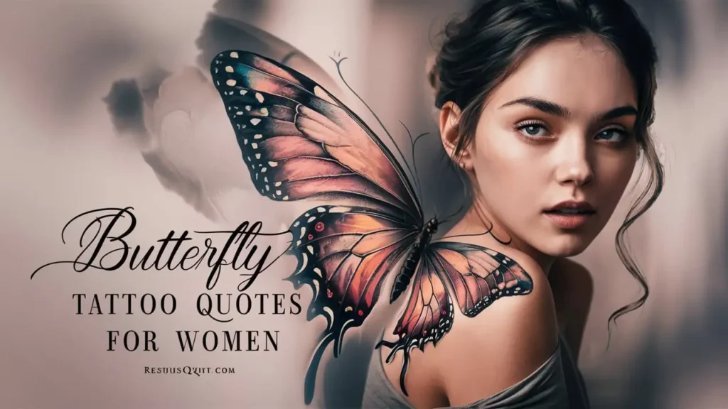 Butterfly Tattoo Quotes for Women