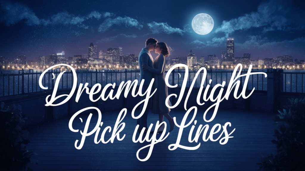 Dreamy Night Pick Up Lines