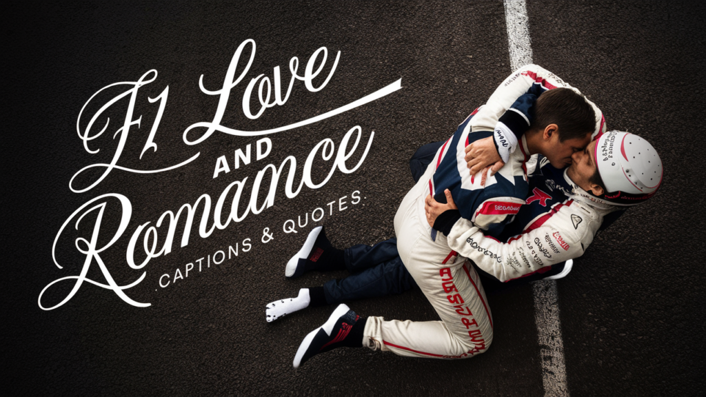 F1 Love and Romance Captions & Quotes