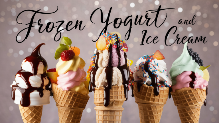 Frozen Yogurt and Ice Cream Pick-Up Lines