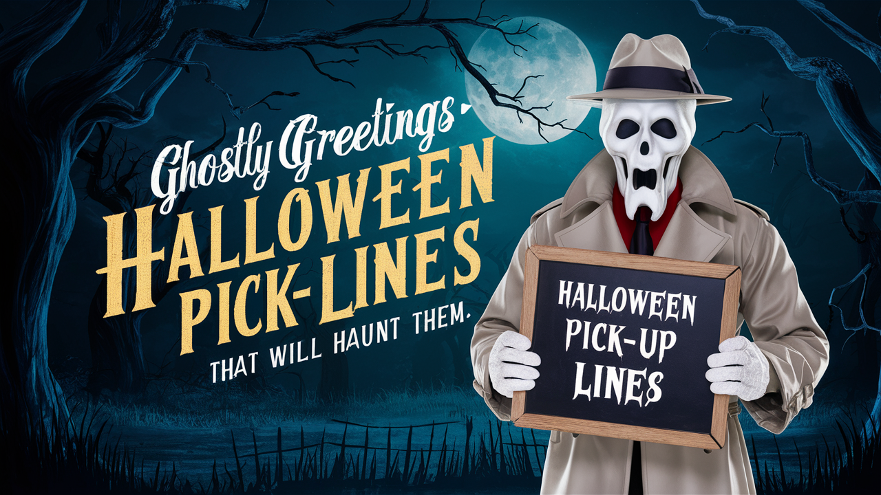 Ghostly Greetings: Halloween Pick-Up Lines