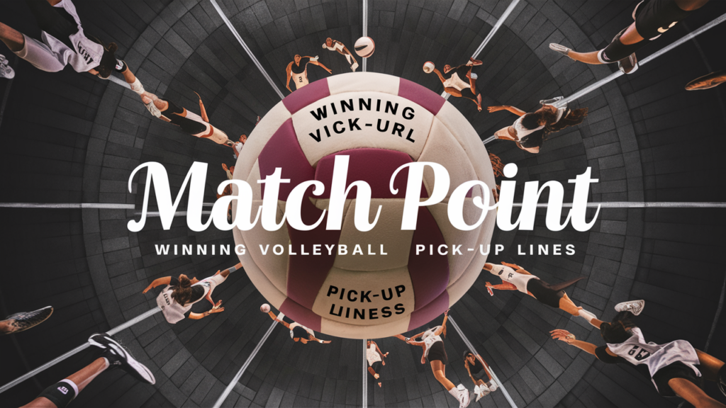 Match Point: Winning Volleyball Pick-Up Lines