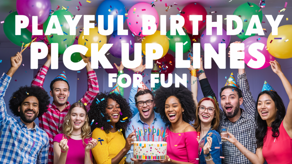 Playful Birthday Pick Up Lines for Fun