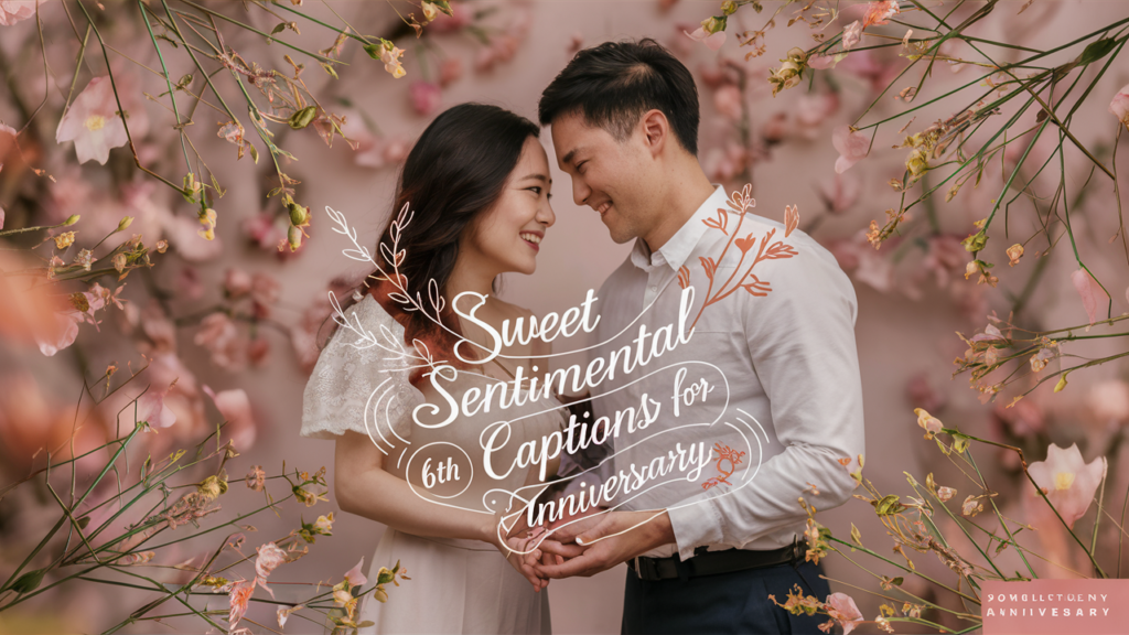 Sweet and Sentimental Captions for 6th Engagement Anniversary