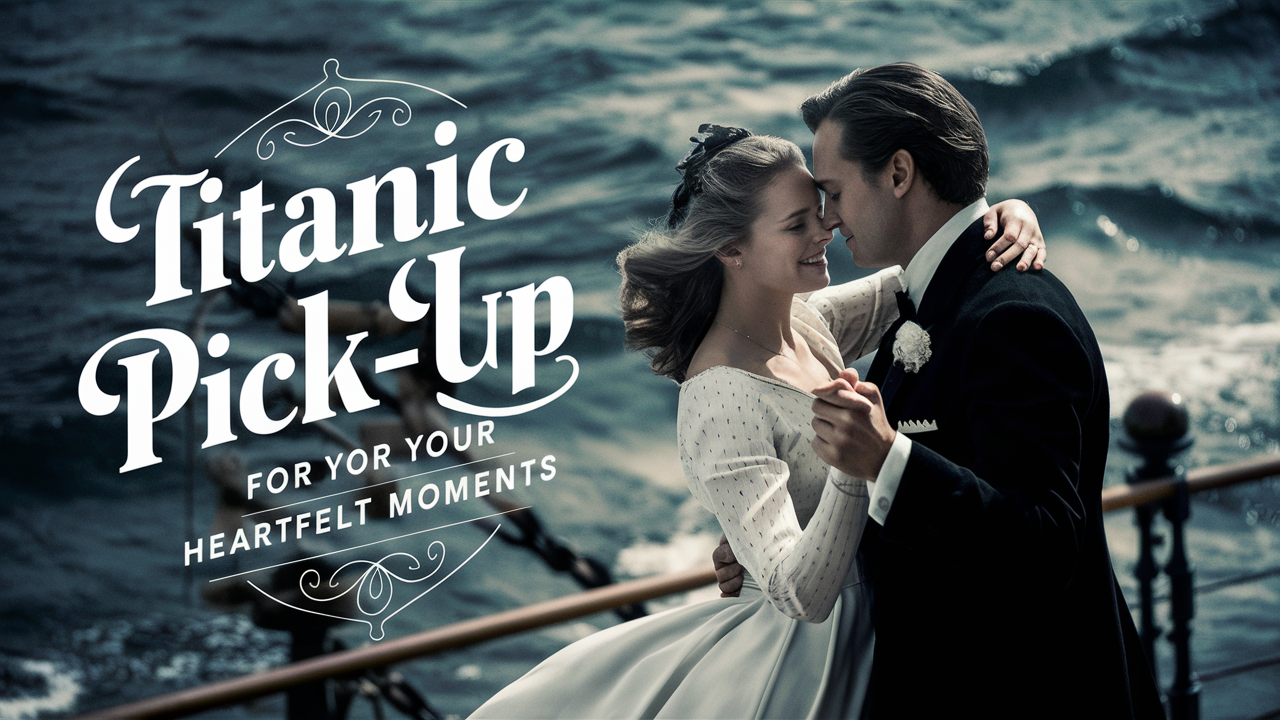 Titanic Pick Up Lines for Your Heartfelt Moments