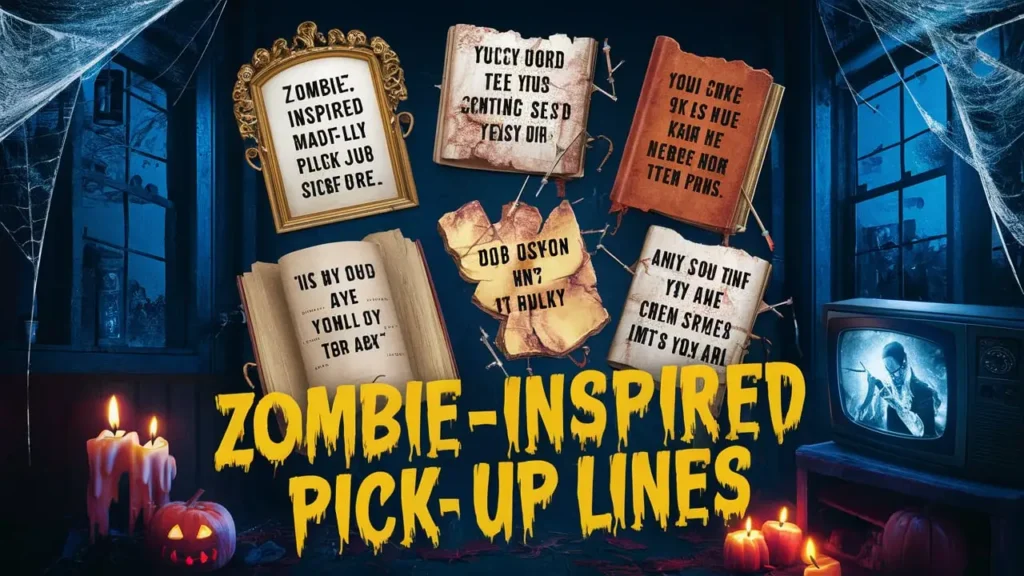 Zombie-Inspired Pick Up Lines