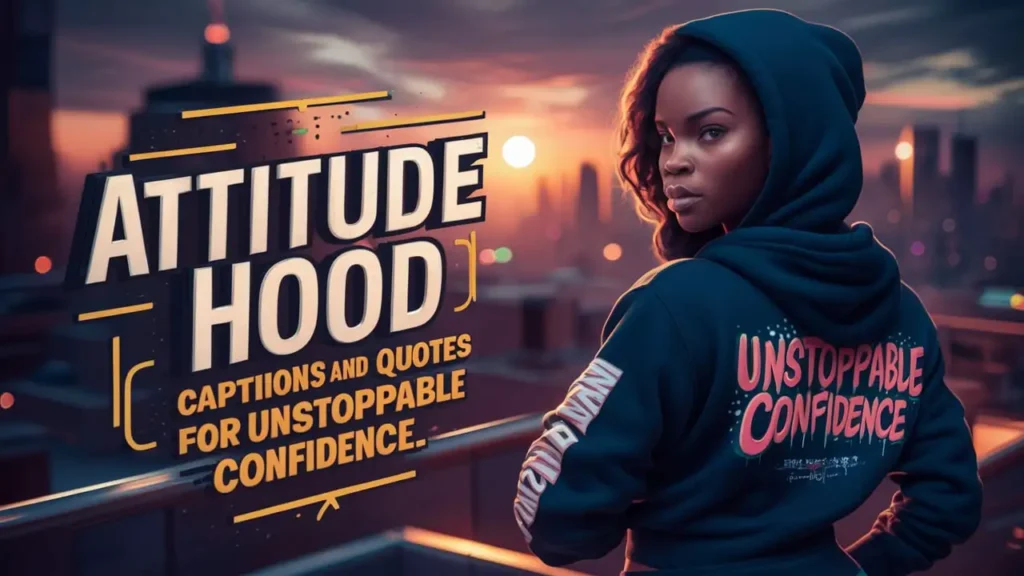 Attitude Hood Captions and Quotes