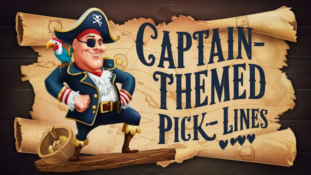 Captain-Themed Pick-Up Lines