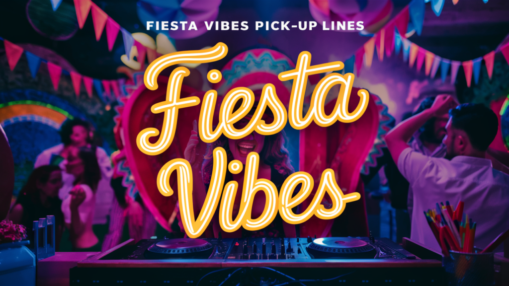 Fiesta Vibes Pick-Up Lines