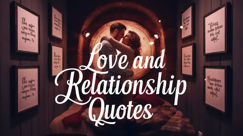 Love and Relationship Quotes