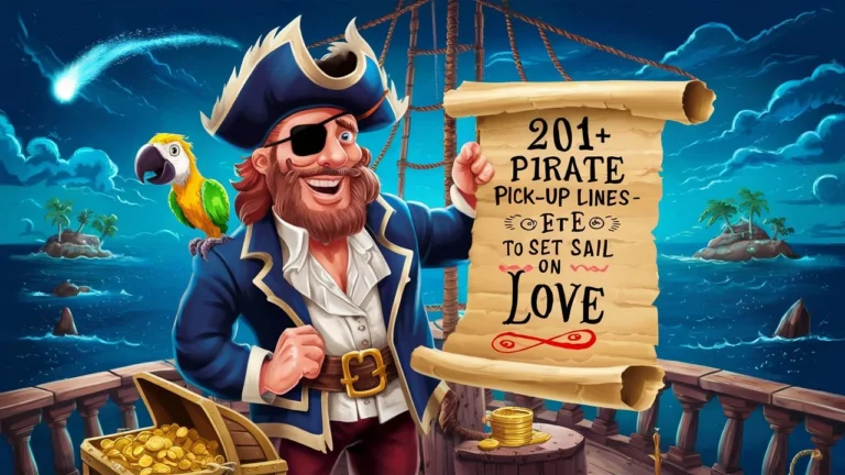 Pirate Pick-Up Lines to Set Sail on Love