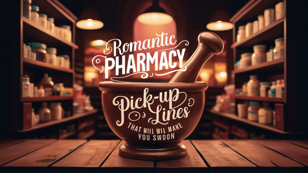 Romantic Pharmacy Pick-Up Lines That Will Make You Swoon