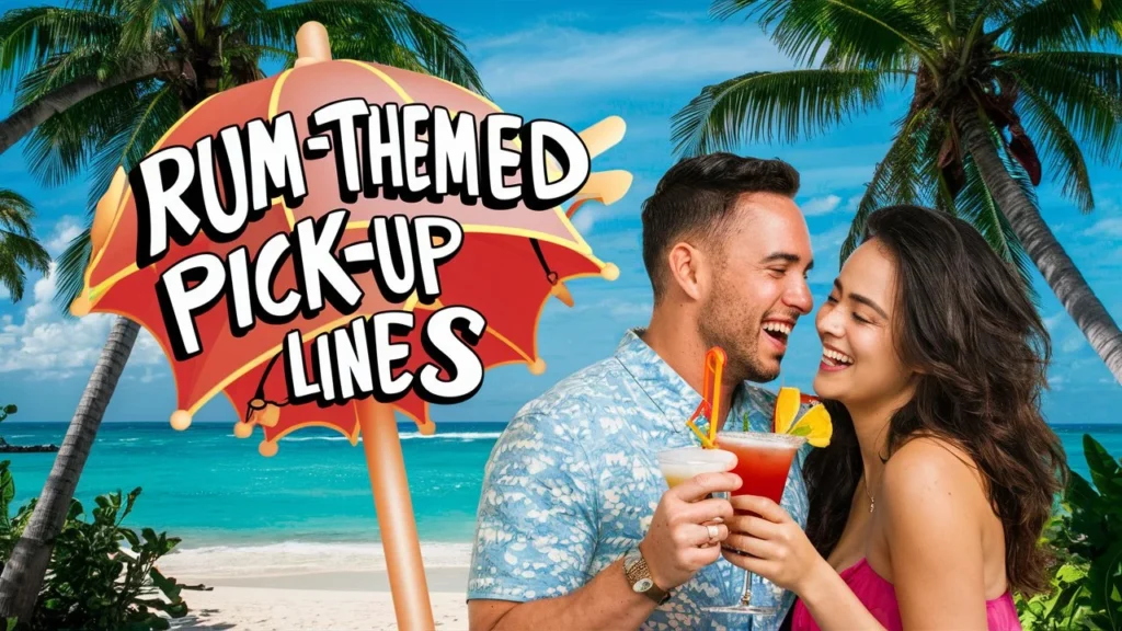 Rum-Themed Pick-Up Lines