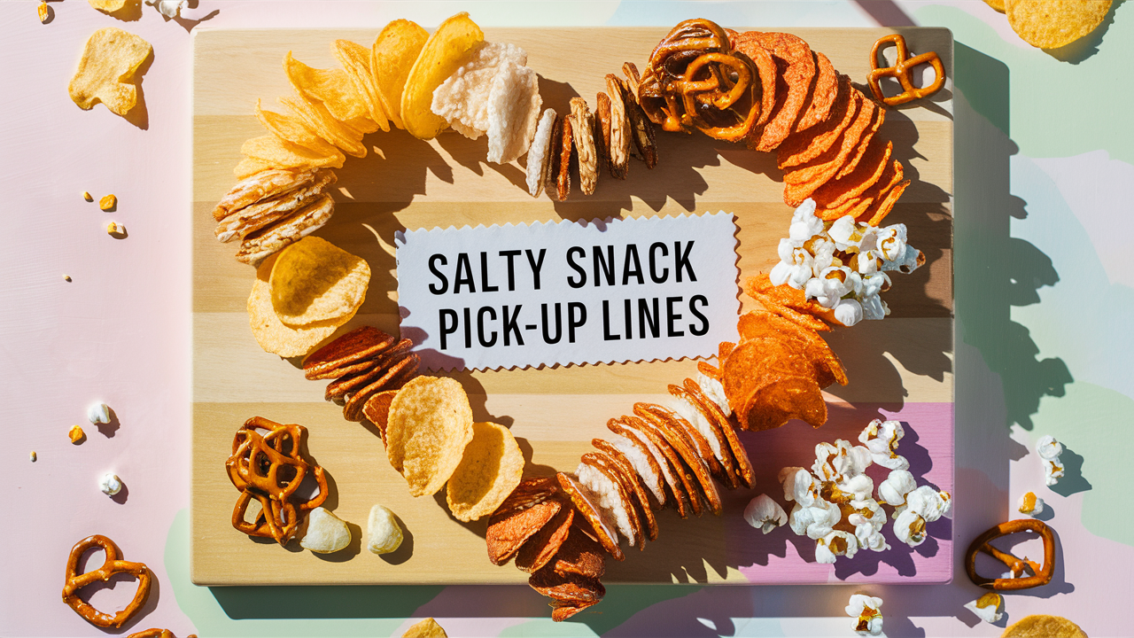 Salty Snack Pick-Up Lines