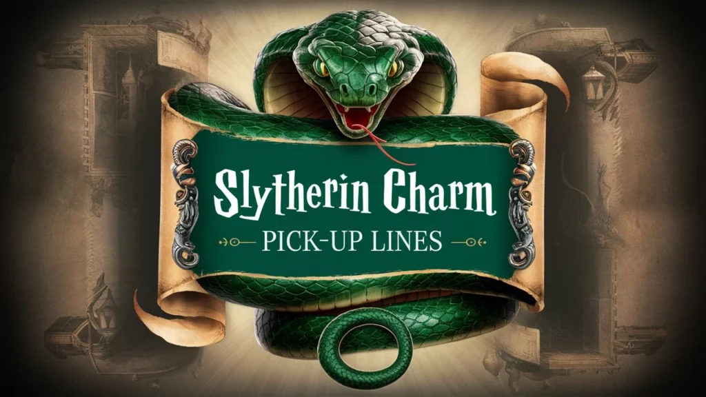 Slytherin Charm Pick-Up Lines