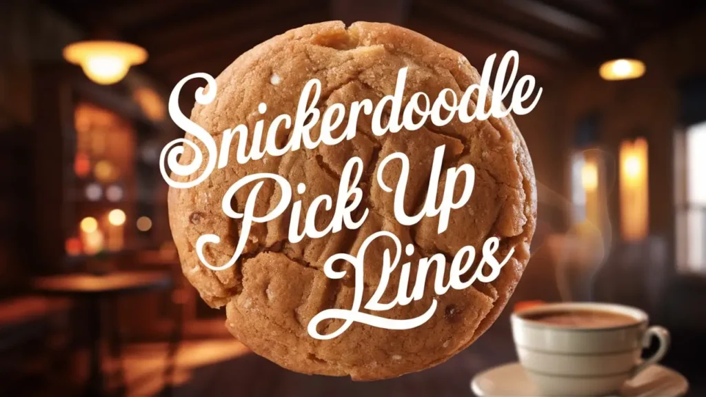 Snickerdoodle Pick Up Lines