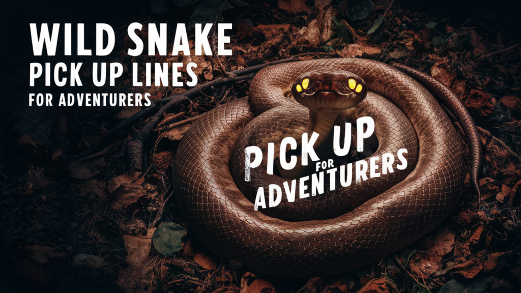 Wild Snake Pick Up Lines