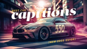 BEST Car Captions for Instagram (New 2025 Guide)