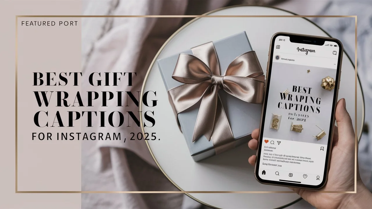 Best Gift Wrapping Captions for Instagram