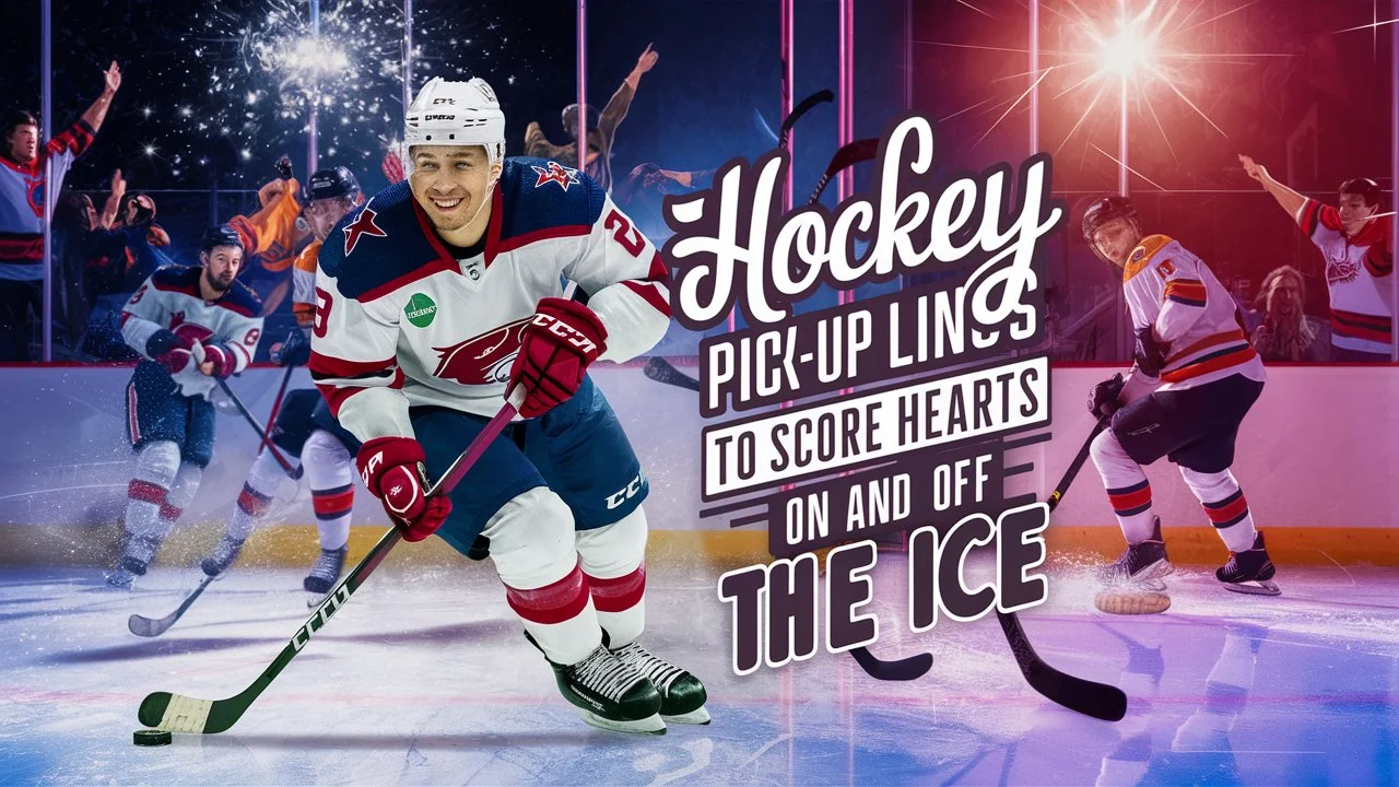 Hockey Pick-Up Lines to Score Hearts on and off the Ice